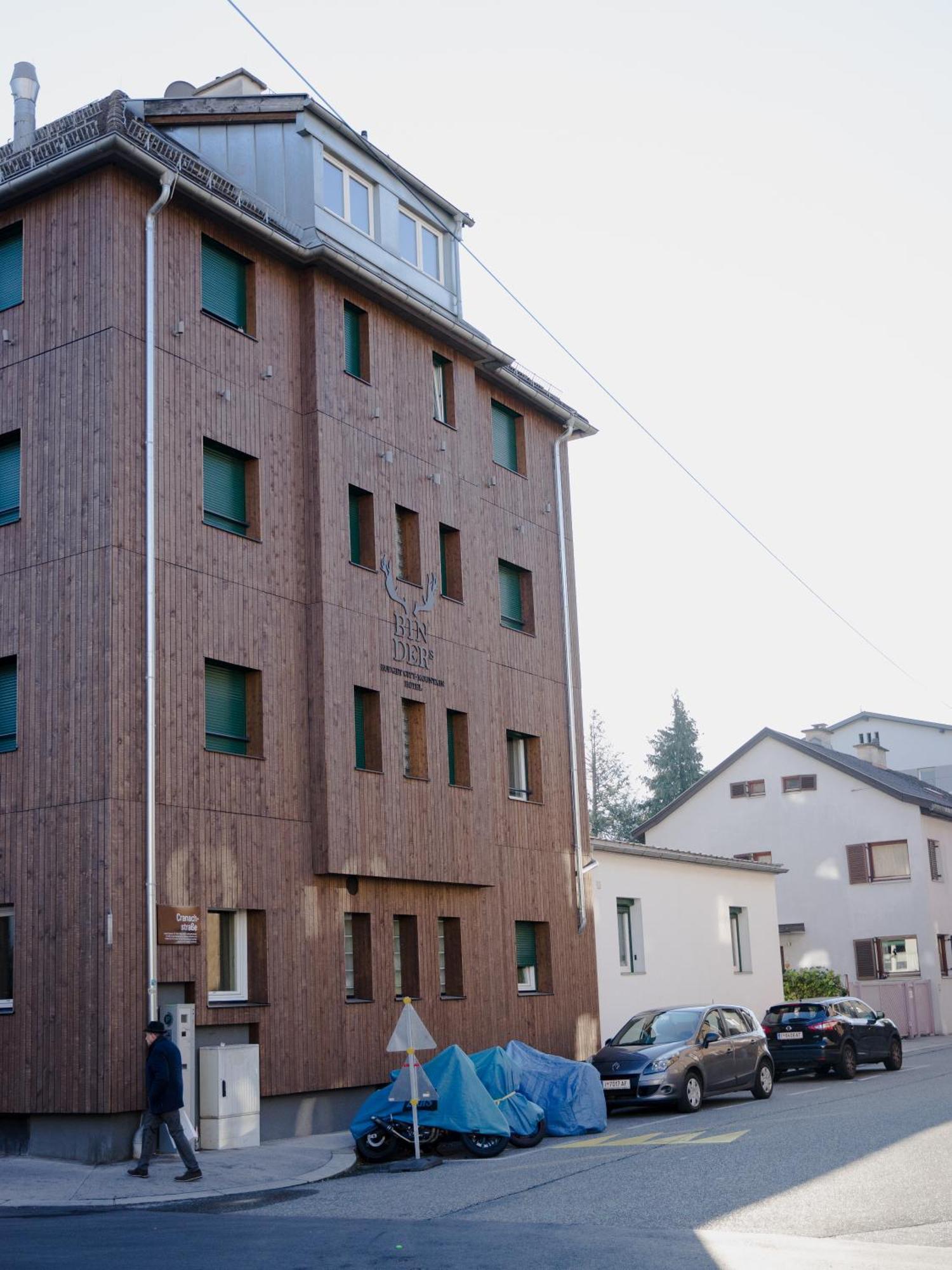 Binders Budget City-Mountain Hotel Innsbruck Buitenkant foto