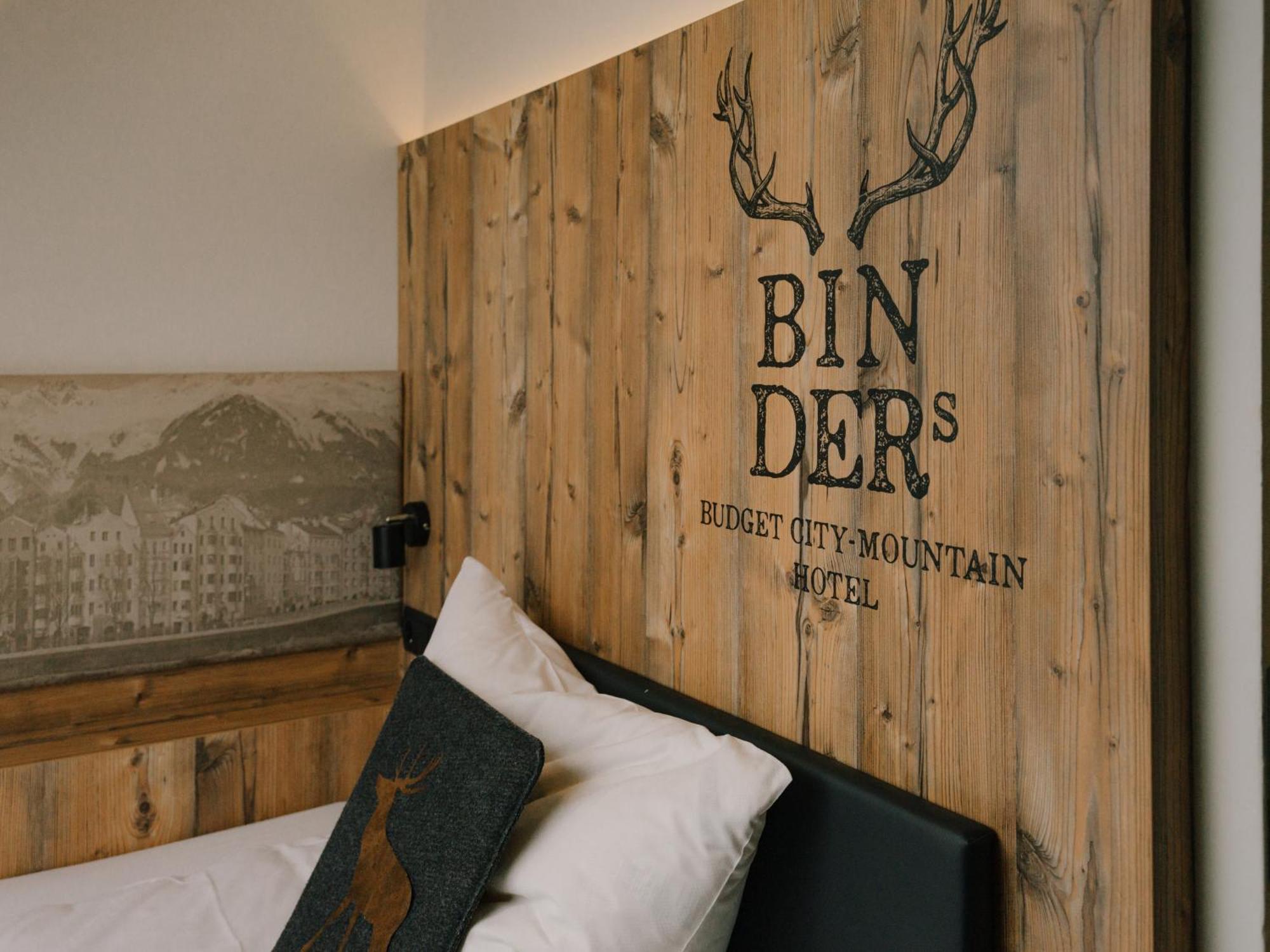 Binders Budget City-Mountain Hotel Innsbruck Buitenkant foto